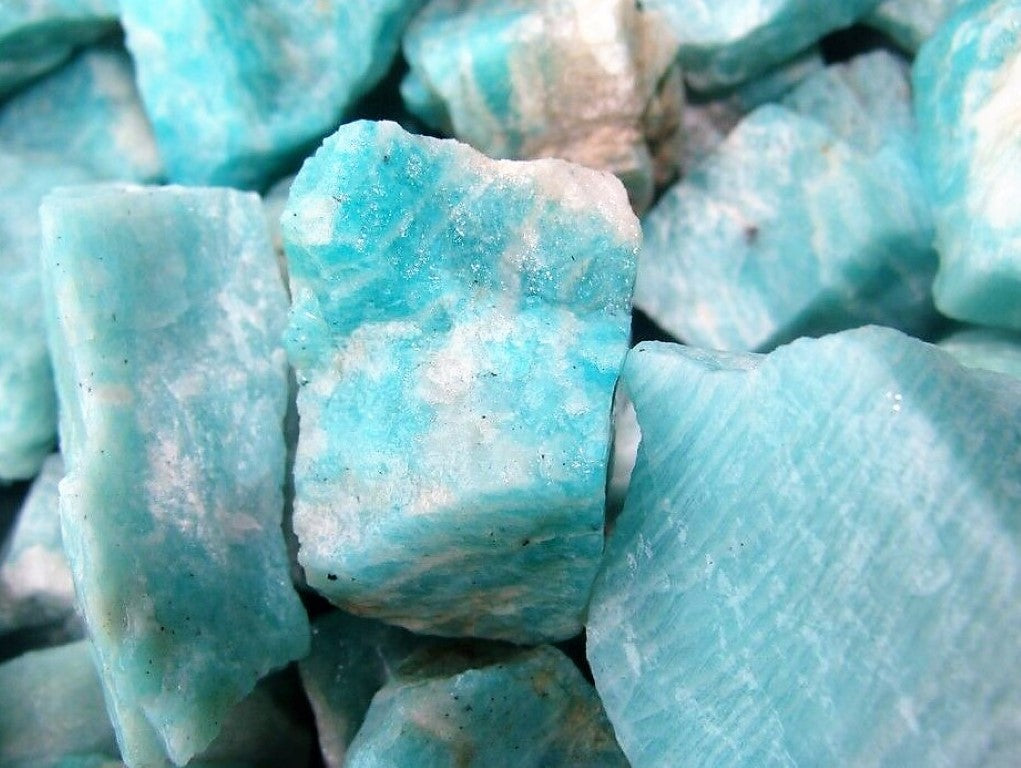 Amazonite Rough Facet Colorado Natural 2000 Carats Bulk Lot