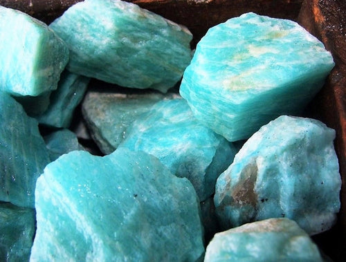 Amazonite Rough Facet Colorado Natural 2000 Carats Bulk Lot