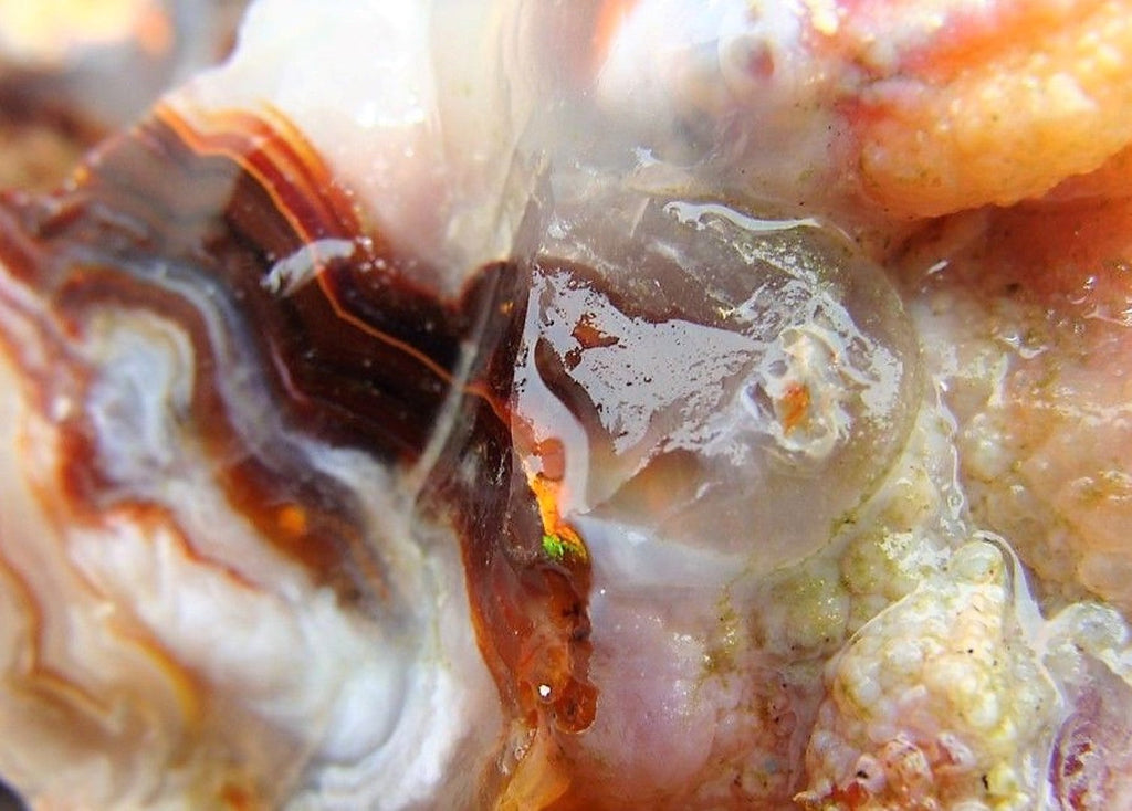 Fire Agate Rough Cut Arizona Natural 500 Carats Bulk Lot