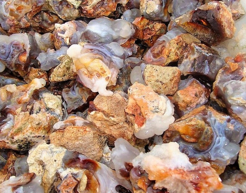 Fire Agate Rough Cut Arizona Natural 2000 Carats Bulk Lot