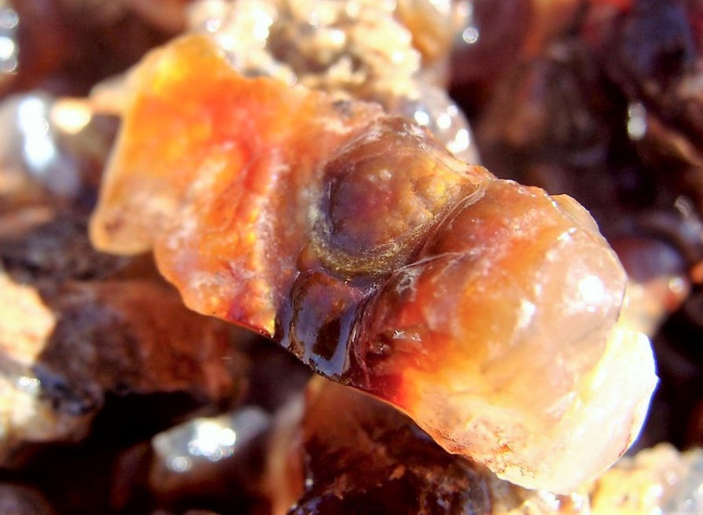 Fire Agate Rough Cut Arizona Natural 500 Carats Bulk Lot